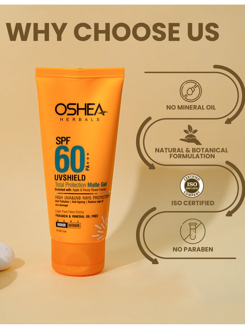 OSHEA Herbals UV Shield Sun Block Gel SPF 60 60 g - Image 4