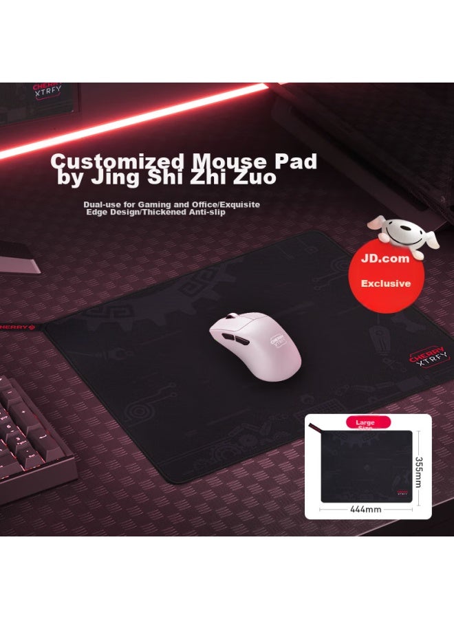 Cherry Jingshizhizuo Computer Desk Mouse Pad Large Size, Keyboard Pad, Gaming Mouse Pad, High-density Fiber Smooth Mouse Pad - Image 1