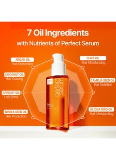 Mise En Scène Mise En Scene Perfect Serum Original Conditioner For Damaged Hair, Nutrient Care With Argan Oil, Containing Jojoba-Seed-Oil For Smooth, Glossy Texture, 680ml  - Image 2