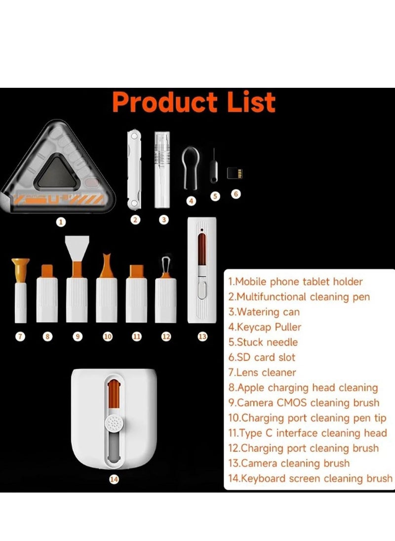 Generic - Keyboard Dust Cleaner, Electronic Cleaning Kit, 24 in 1 Laptop High Efficiency Brush Set - Image 1