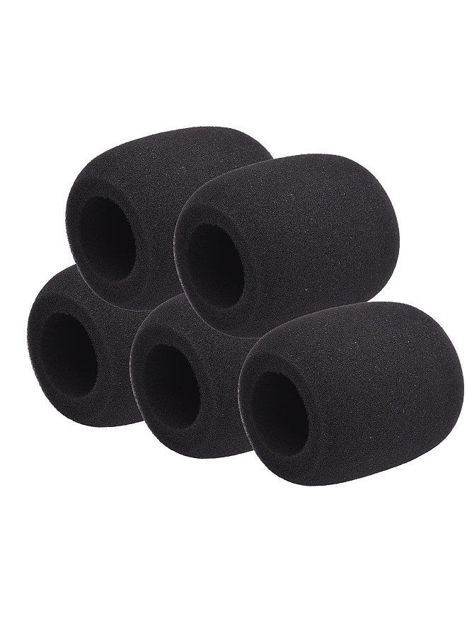 Generic - 5Pcs Microphone Foam Windshield Windscreen Noise Reduction Sponge Mic Cover for Handheld Condenser Microphone - Image 1