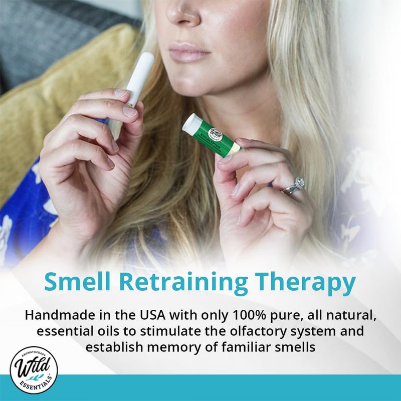 mEssentials Wild Essentials Smell Training Kit Nasal Inhalers, Made in The USA, Pure Essential Oils, Olfactory Therapy, Loss of Smell, Aromatherapy, All Natural - Image 3