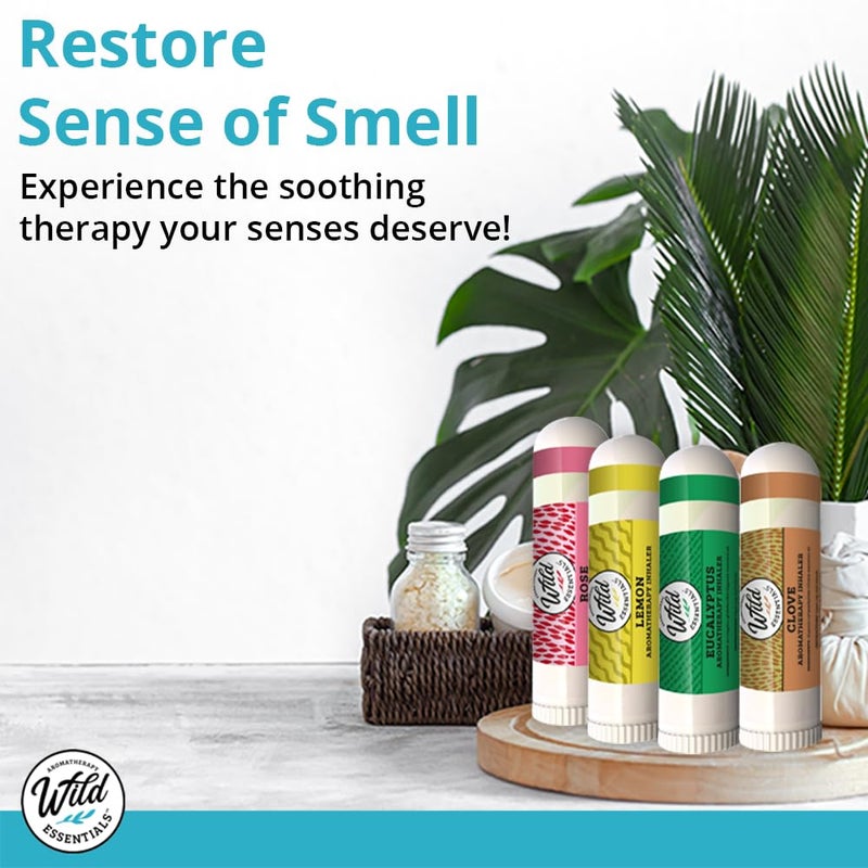 mEssentials Wild Essentials Smell Training Kit Nasal Inhalers, Made in The USA, Pure Essential Oils, Olfactory Therapy, Loss of Smell, Aromatherapy, All Natural - Image 2