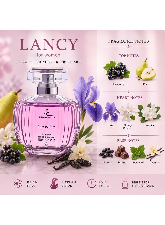 DORALL COLLECTION مجموعة عطر النساء من النهار إلى الليل - فيل دي لامور 100 مل + لانس 100 مل - Image 5