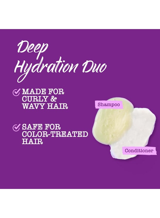 ماوي مويستشر شامبو ماوي مويستشر هيل آند هايدريت + زبدة الشيا للشعر الجاف والتالف، يساعد على إنعاش الشعر المجعد والمتموج بزيت جوز الهند وزيت المكاديميا، ومواد فعالة سطحية نباتية وخالية من الكبريتات، 25.4 أونصة سائلة - Image 2