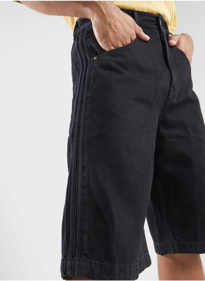 adidas Originals Flames Denim Shorts