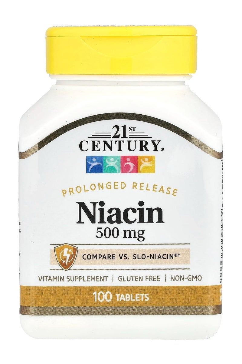Prolonged Release-niacin 500 mg 100 tablets