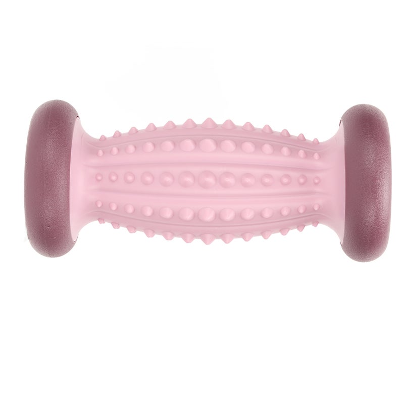 Foot Massage Roller Deep Massage Ergonomic ABS Foot Massager Tool Foot Roller Tool for Wrists Neck Pink Purple - Image 2