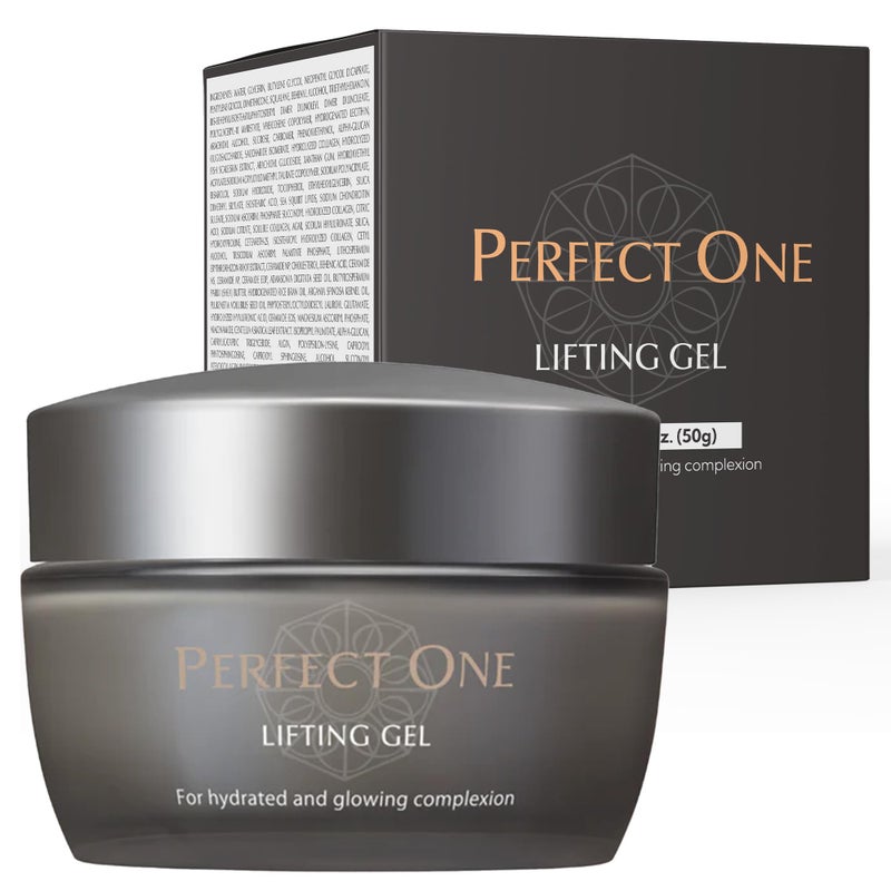 PERFECT ONE Lifting Gel â€“ All-in-One Face Moisturizer & Anti-Aging Serum â€“ With Collagen, Niacinamide, Retinol, VC & Hyaluronic Acid â€“ Firms, Brightens, Hydrates, and Smooths Fine Lines, 50g - Image 1