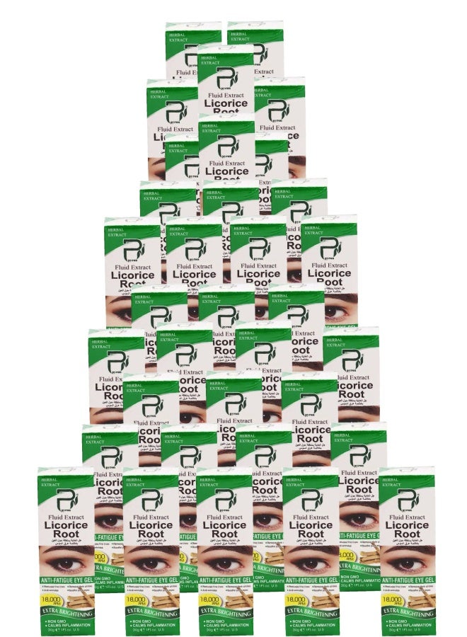 بيرون 34 قطع جل جذر عرق السوس للعين 30مل - Image 1