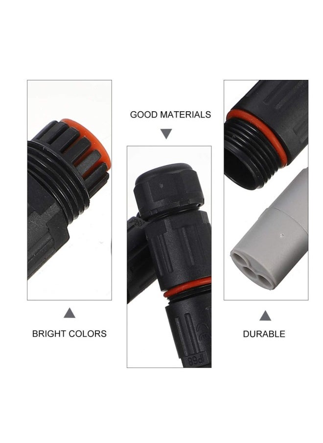 Generic 10 Pcs Waterproof Junction Box, IP68 Outdoor Cable Connector, 4-7mm Waterproof Outdoor Sleeving Coupler, Electrical Waterproof Branch Sleeving  - Image 4