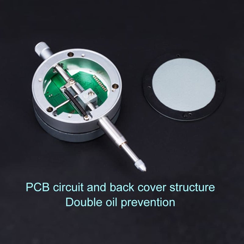 Oudtinx Digital Dial Indicator Electronic Dial Test Gauge 0.01mm/0.0005inch, 0-12.7mm，IP54 Waterproof and Dust Proof - Image 4
