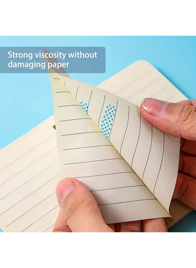 Double Sided Adhesive Dot Tape Solid Blue For DIY Scrapbook Collage Album Roller - Image 4