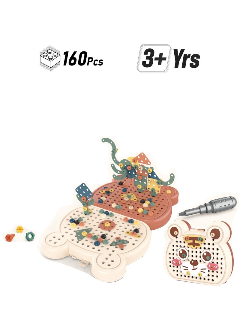 FAMILY Creative Educational Puzzle Toy   160 PCS 23-2465317  - Image 1