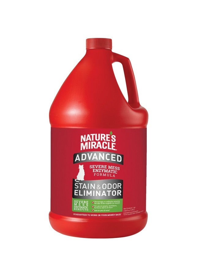 Nature's Miracle Nature’S Miracle Advanced Stain And Odor Eliminator Cat, For Severe Cat Messes - Image 1