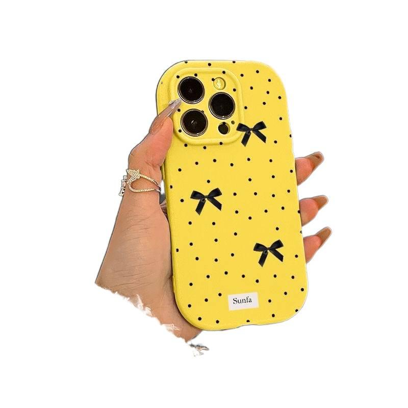 غطاء واقي | مقاوم للصدمات لـ iPhone 16 / 16 Plus / 16 Pro / 16 Pro Max | أصفر | مقاوم للصدمات | حماية من السقوط - Image 1