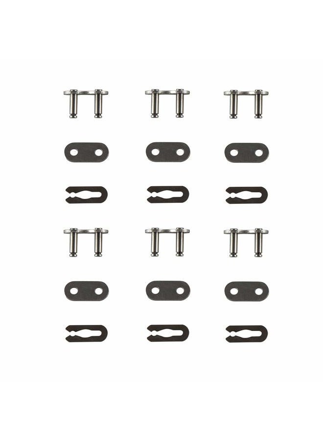 HGC 6Sets 415 Chain Master Link for 49cc 66cc 80cc 2-Cycle 2 Cycle Motorized Bicycle Bike Gas Engine Parts - Image 1