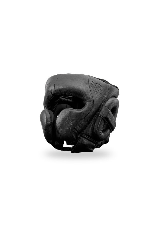 Sanabul Battle Forged Professional Boxing Headgear for Men Martial Arts Kickboxing MMA Head Gear Fighting & Sparring Helmet Full-Face Protection, Black - Image 2