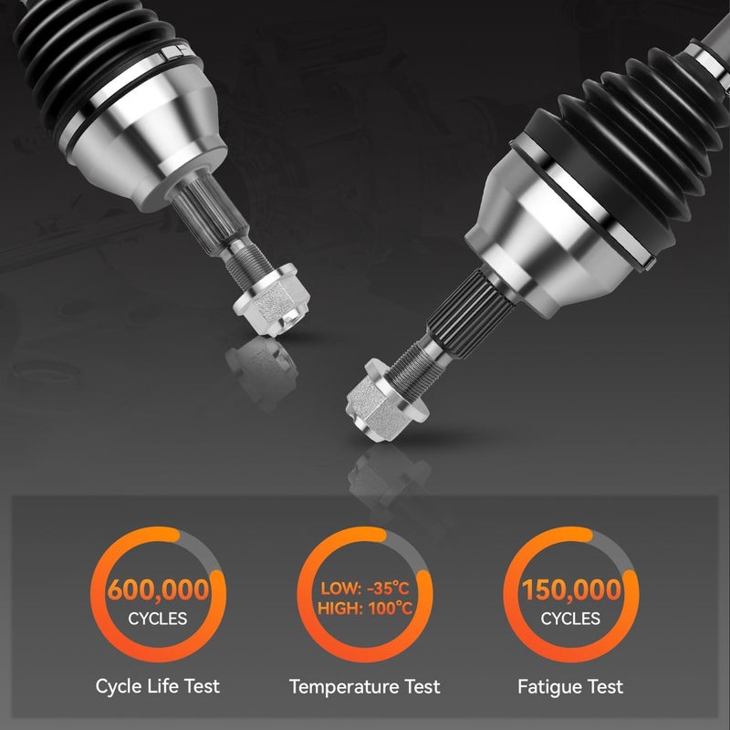 BRTEC Front CV Axle Shaft Assembly for Ford Focus (2000-2005) - Driver Side - Image 3