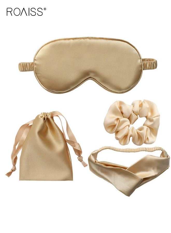 roaiss Eye Mask Set 3 Piece Daily Protection Eye Mask Work Travel Sleep Mask - Image 1