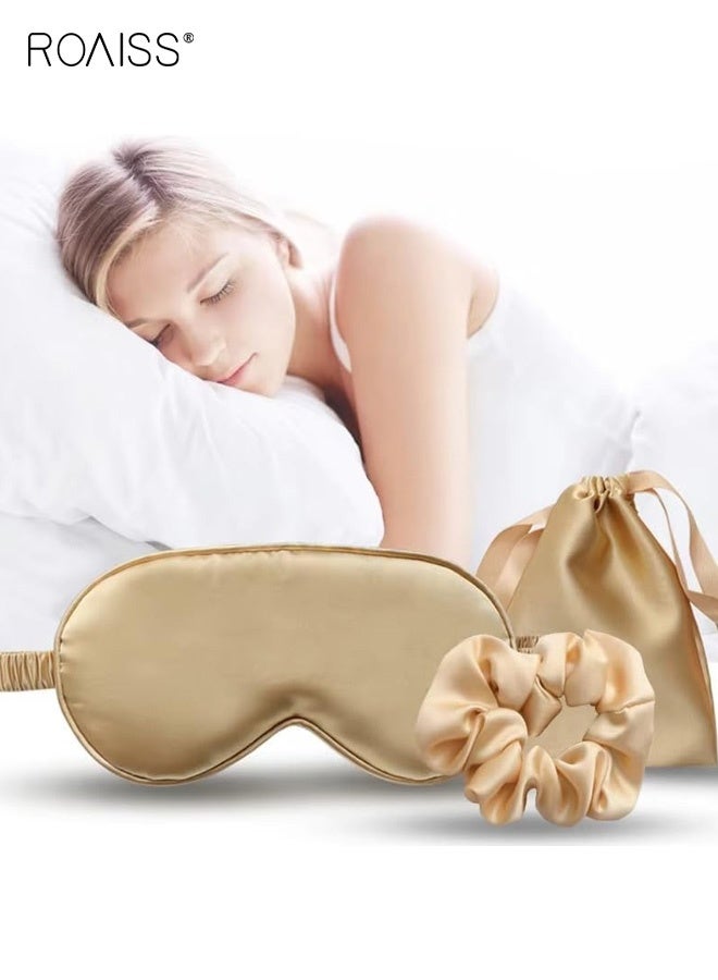 roaiss Eye Mask Set 3 Piece Daily Protection Eye Mask Work Travel Sleep Mask - Image 2