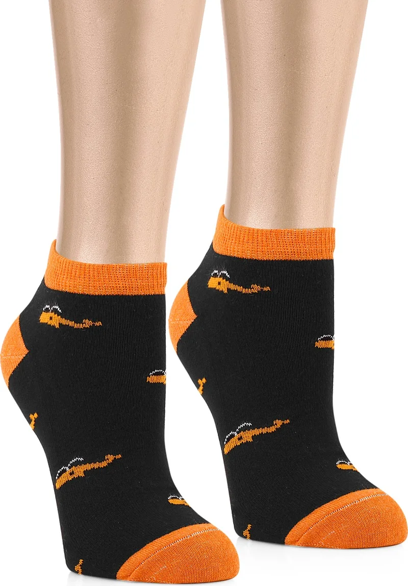 Ozzy Socks 5 Pairs of Fun Patterns Women's Booties Socks OZZYP005
