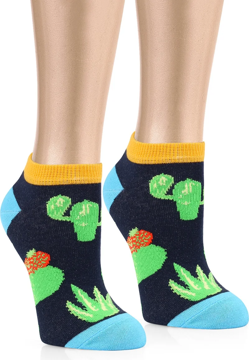 Ozzy Socks 5 Pairs of Fun Patterns Women's Booties Socks OZZYP005