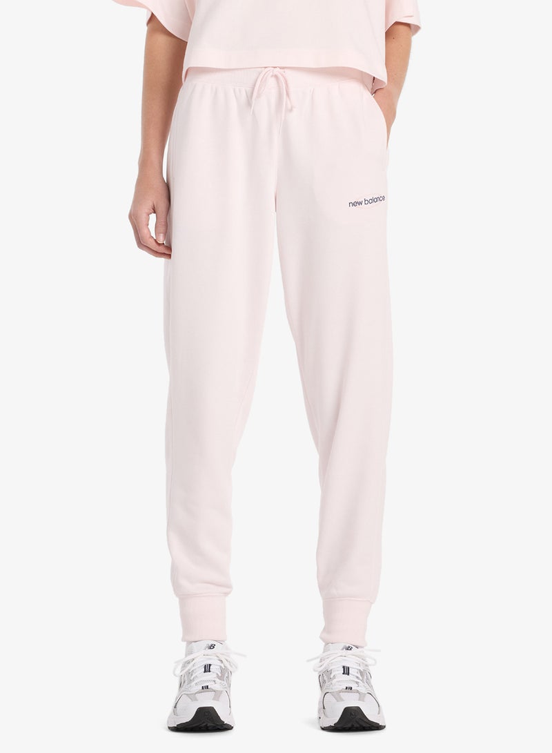 New Balance French Terry Graphic Joggers - Image 1