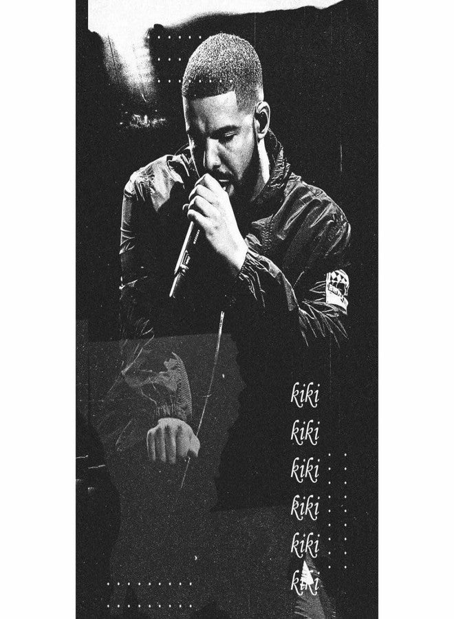 POSTER WALLAH ملصق دريك "بوستر والا" مناسب للمنزل والمكتب وغرفة الطلاب | ملصق جمالي | ديكور حائط DRAKE09 (18×12 بوصة) - Image 1
