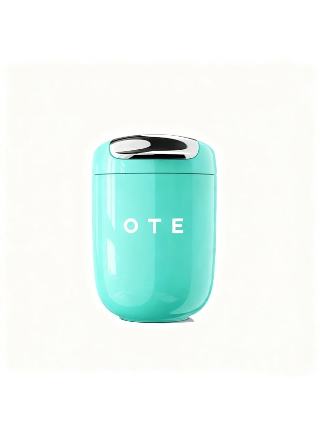 220ml Insulated Coffee Mug,SUS316 Stainless Steel Leak-Proof Travel Vacuum Insulated Cup with Retro Piano Baking Paint, Portable Thermal Cup for Coffee Lovers Mint green