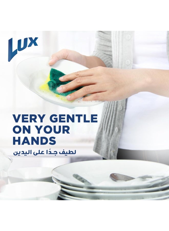 LUX Dishwash Liquid, Lemon, 750ml x 2, for spakling clean dishes, tough on grease, mild on hands - Image 3