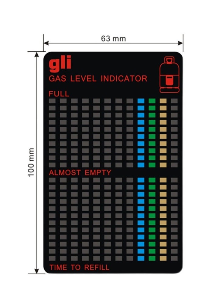 Gas Level Indicator，Gas and Natural Gas Monitoring Magnetic Gas Indicator Level Practical Propane Butane LPG Fuel Gas Tank Level Indicator For Home Kitchen Outdoor Use Propane Fuel Level Propane Tank - pzsku/Z792274B829A7BEBBEA4EZ/45/_/1700807712/194dc228-dad7-4073-b28b-e60454a39bed