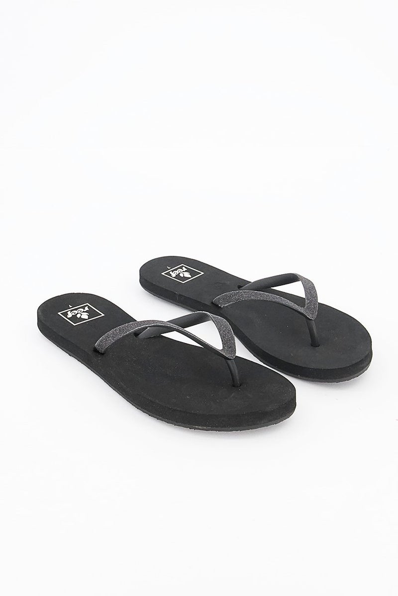 Reef Women Stargazer Slip On Slipper, Black - Image 1