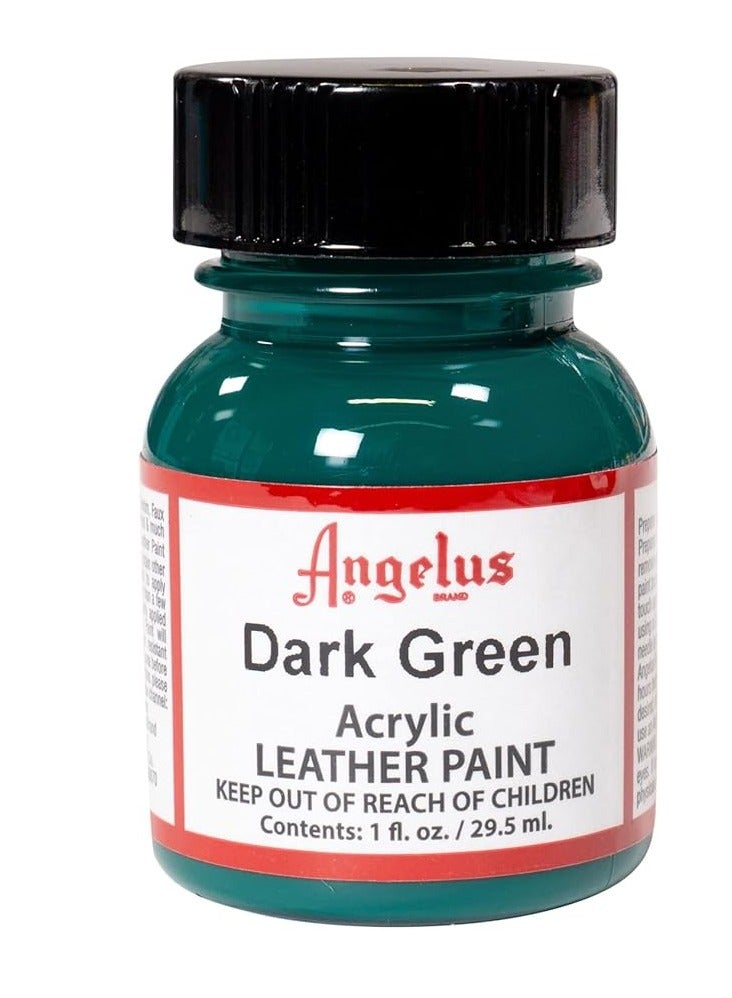Angelus Leather Paint 1oz Dark Green