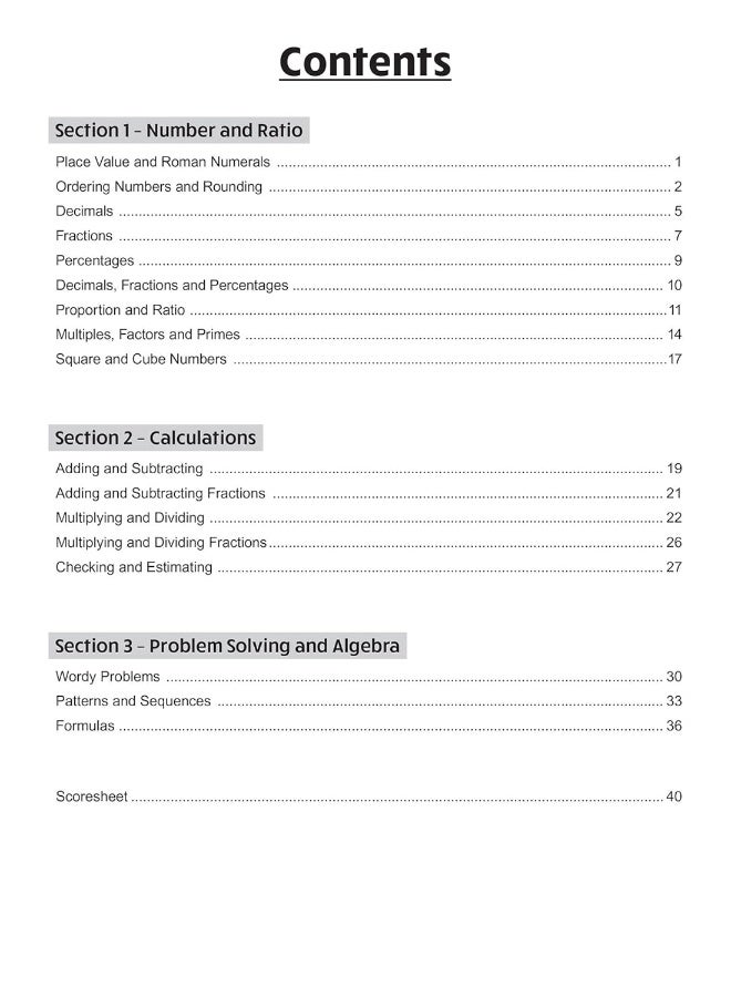 KS2 Maths SAT Buster: Number, Ratio & Algebra - Book 2 (for the 2022 tests) - Image 3
