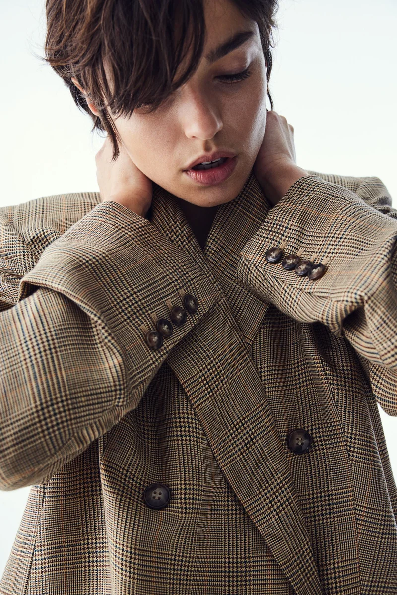 H&M Linen-blend blazer