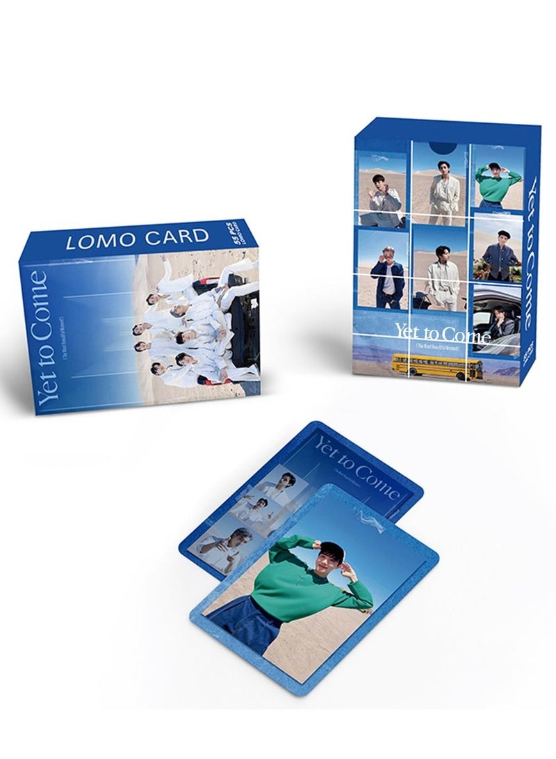 SKYL0 55-Piece BTS Yet To Come Lomo Card  - Image 3