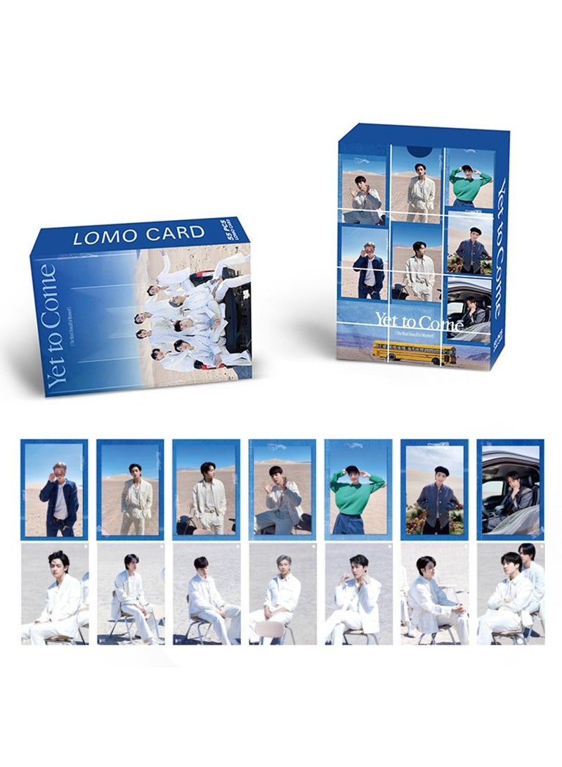 SKYL0 55-Piece BTS Yet To Come Lomo Card  - Image 2