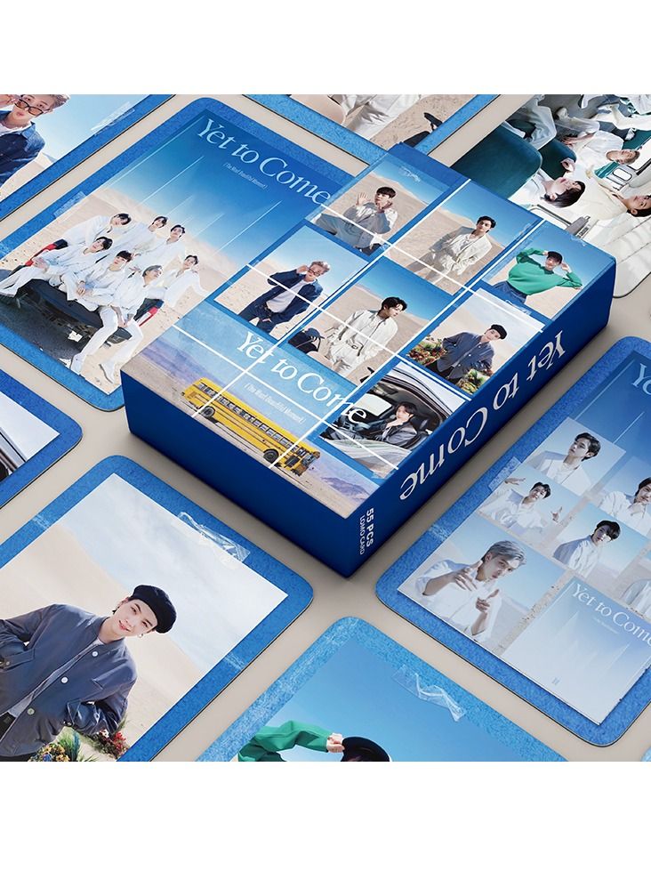 SKYL0 55-Piece BTS Yet To Come Lomo Card  - Image 1