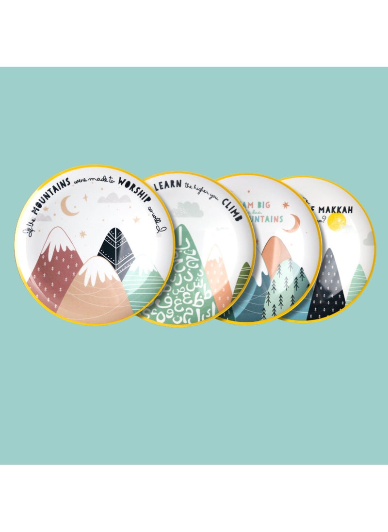 ONCE UPON A DUA Kids Melamine Party Set (4pc Set) - Image 4