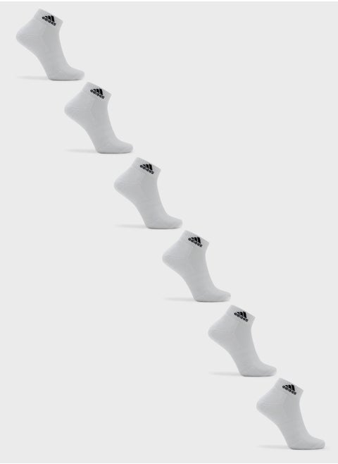 6 Pair Ankle Socks