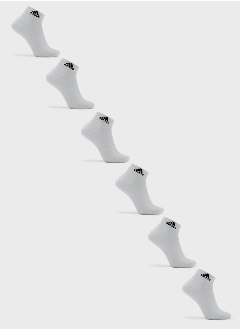 6 Pair Ankle Socks