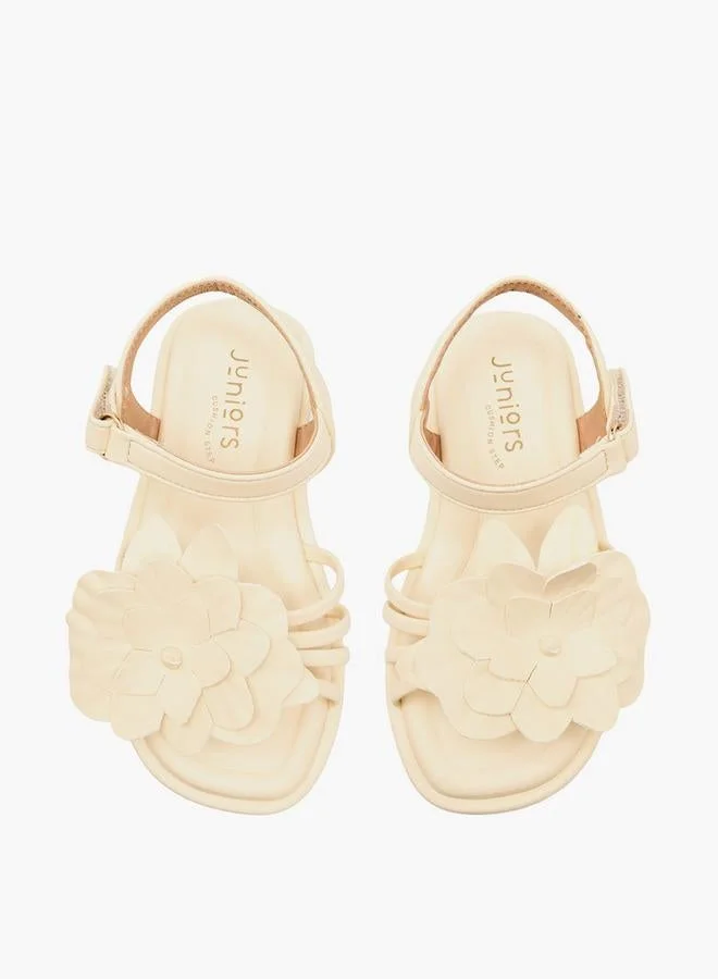 JUNIORS Girls Hook & Loop Sandals