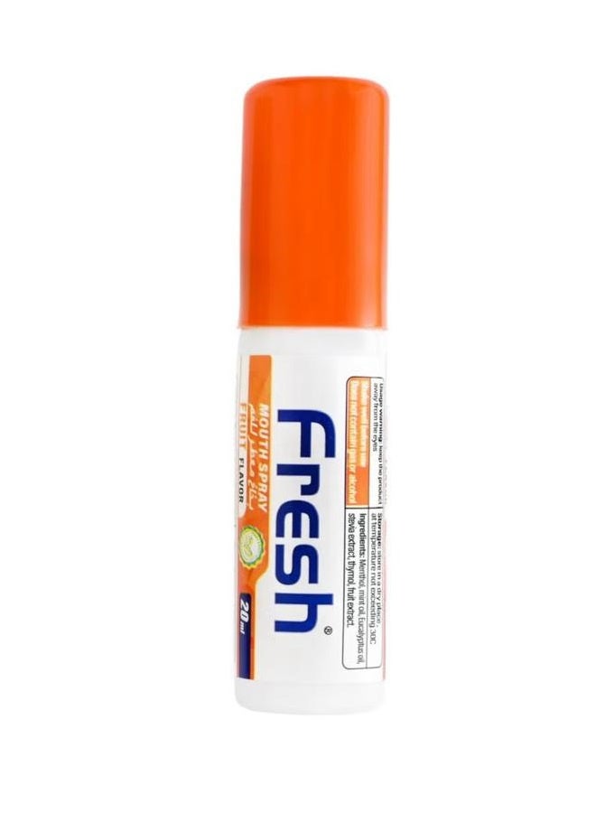 fresh pharm Fruit Flavored Mouth Spray 20ml