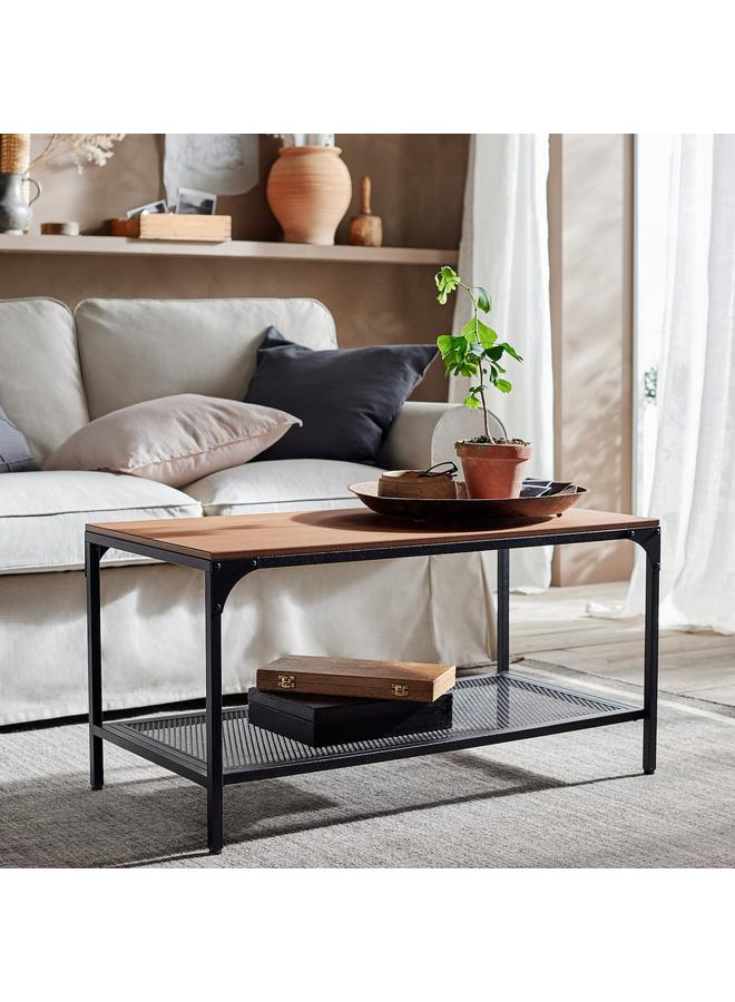 Zaboon Coffee table, black, 90x46 cm - Image 2