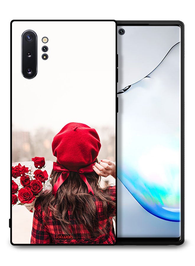 Tolwak Samsung Galaxy Note 10 Plus Protective Case Cover Holding Flowers - Image 1