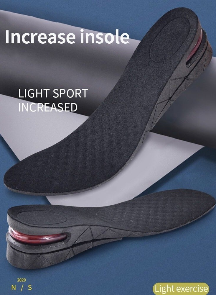 Invisible booster insole pad high lift adjustable cut heel insert boost support absorbent foot pad three layers 7cm  - Image 5
