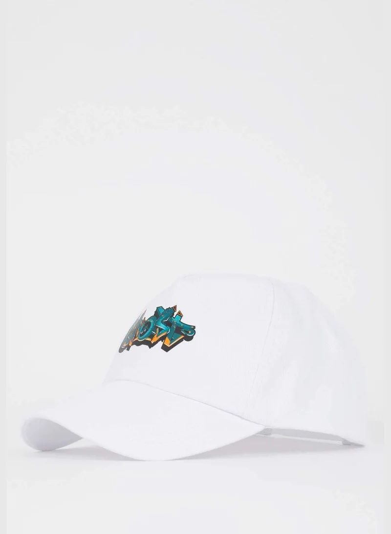 ديفاكتو Man Printed Cap