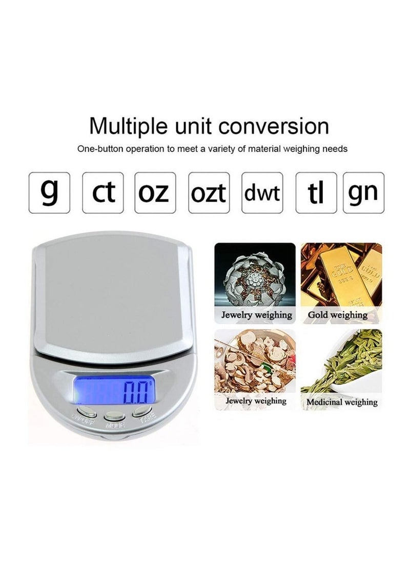 Y&D - Electronic Scale, Weighing Gram Digital Scale LCD Backlight Portable Kitchen Tare Function High Precision Mini Pocket (200g/0.01g) - Image 1
