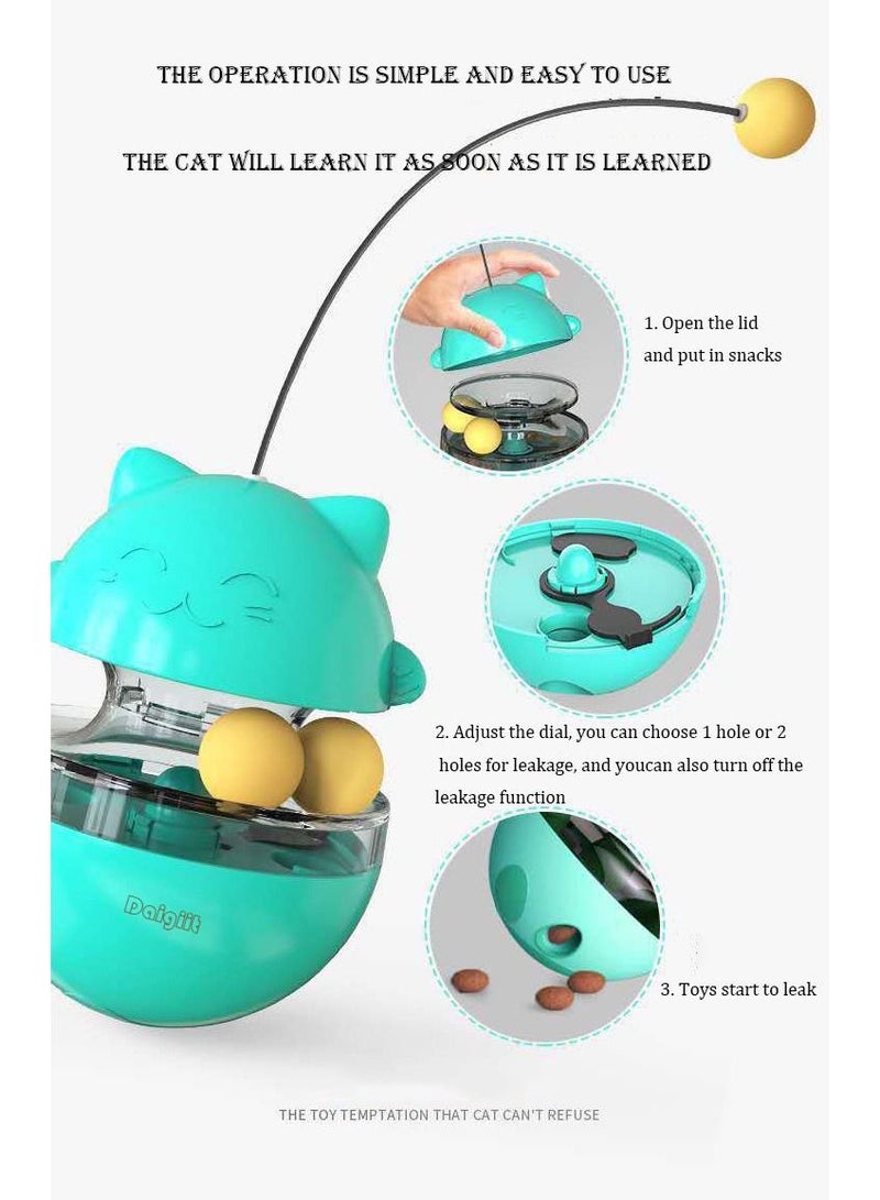 Daigiit Lucky Kitty Spinning Food Dispenser Ball - Image 4